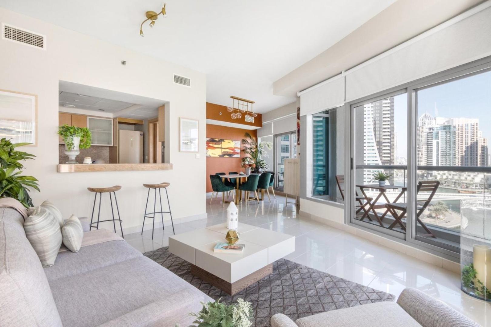 Апартаменты Guestready - Marina View | Fairfield Tower Дубай Экстерьер фото