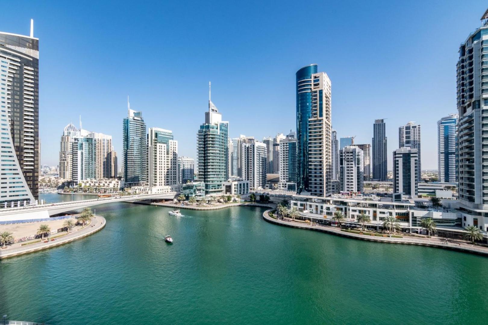 Апартаменты Guestready - Marina View | Fairfield Tower Дубай Экстерьер фото