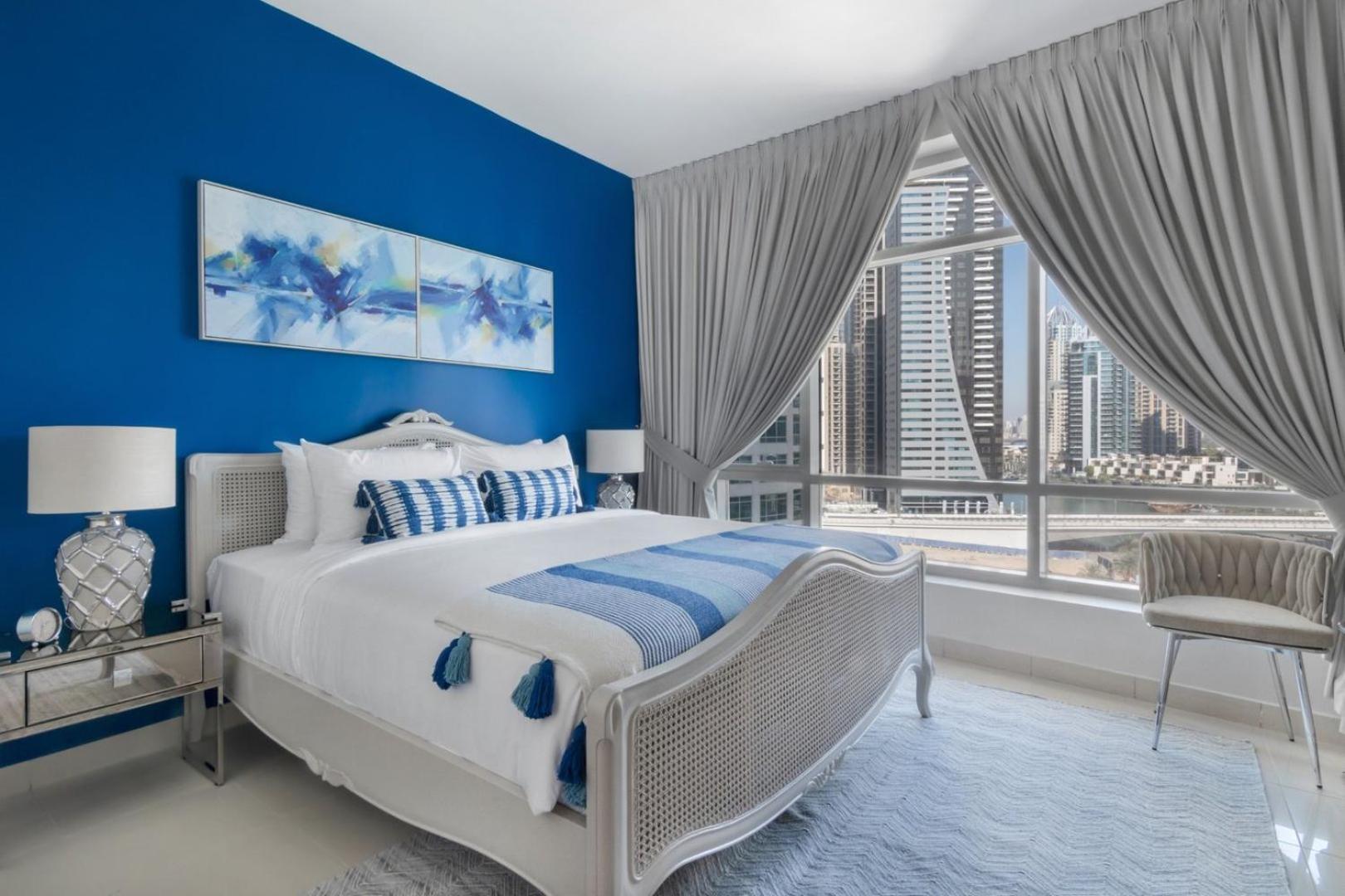 Апартаменты Guestready - Marina View | Fairfield Tower Дубай Экстерьер фото