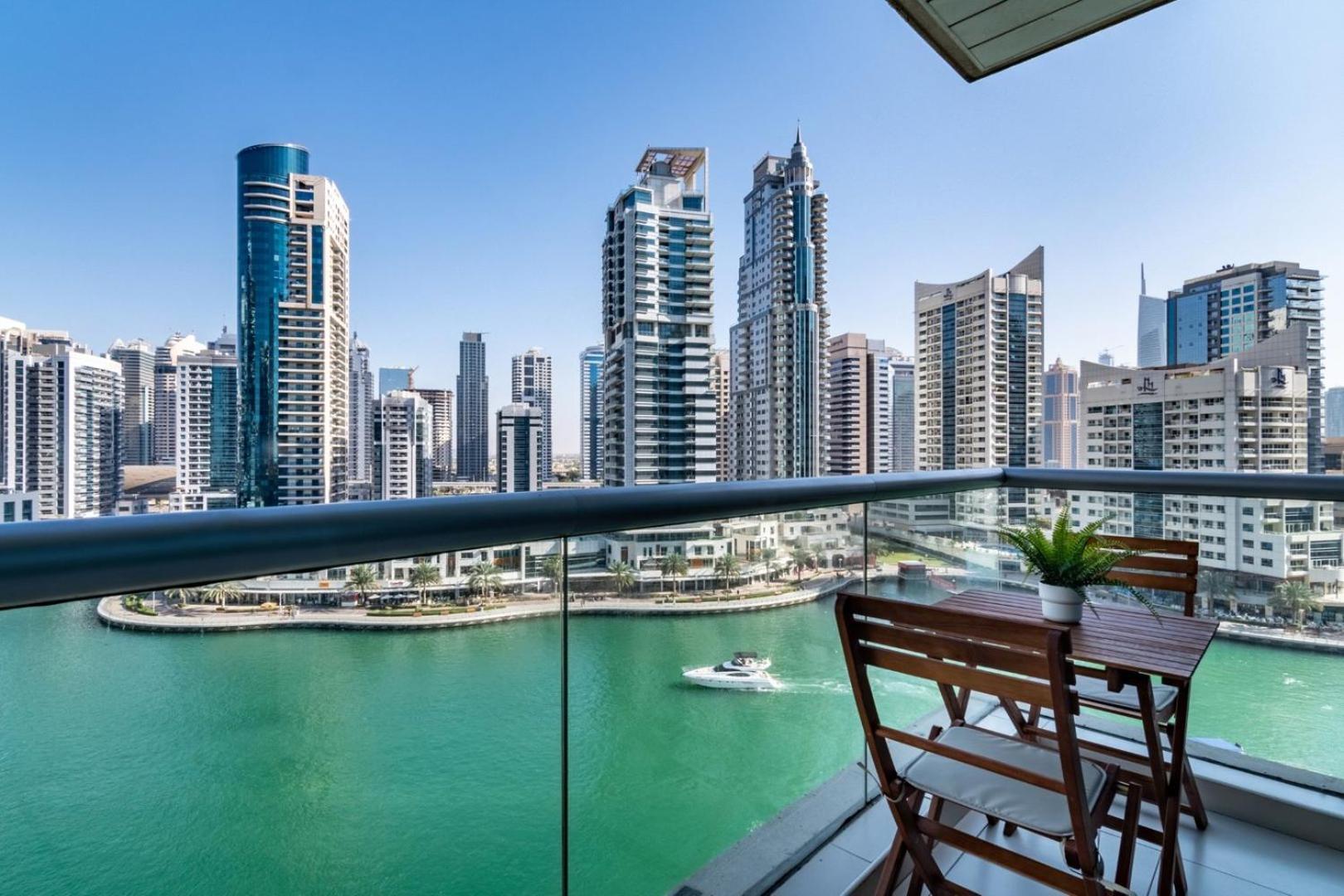 Апартаменты Guestready - Marina View | Fairfield Tower Дубай Экстерьер фото